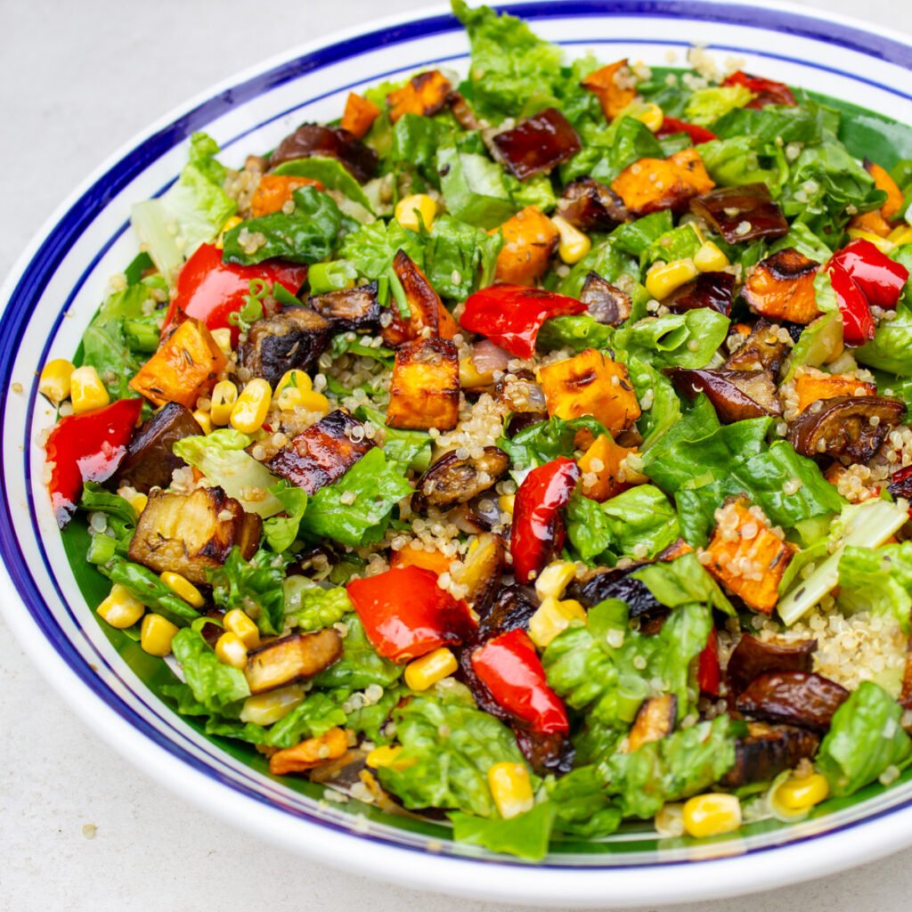 Quinoa Salad with Roasted Vegetables